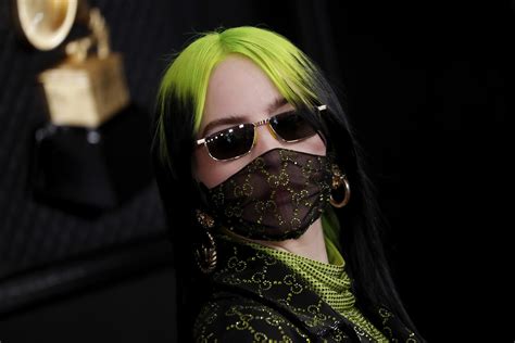 gucci mask billie eilish|billie eilish gucci eyes.